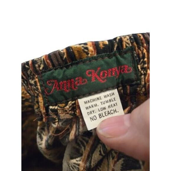 Anna Konya Limited Edition Tiered Maxi Boho Skirt Shirt Set NEW Original Tag VTG - Picture 13 of 16